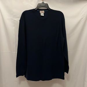 🔴 5 items for $25 Sale! Men's Blue Mountain Long Sleeve Shirt L